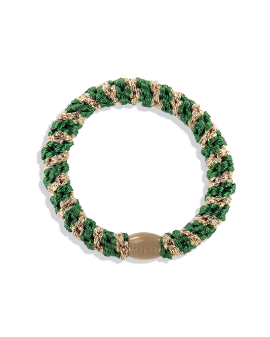 Kknekki Grün-beige-Glitzer