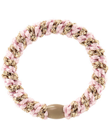 Kknekki Roze-beige Glitter Strepen