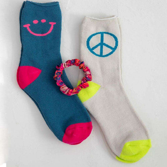 Socken Peace /Smiley