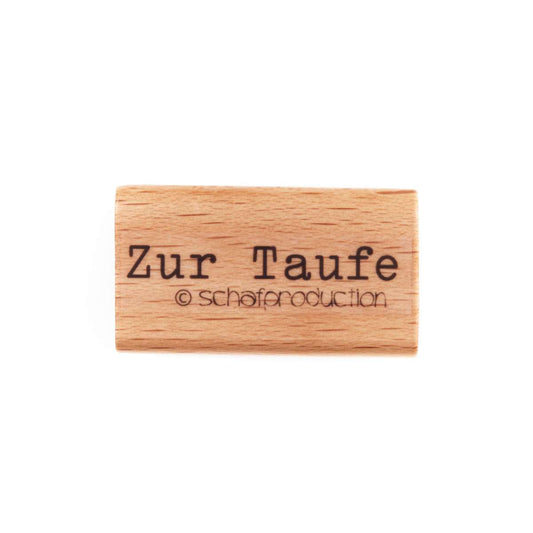 Stempel „Zur Taufe“