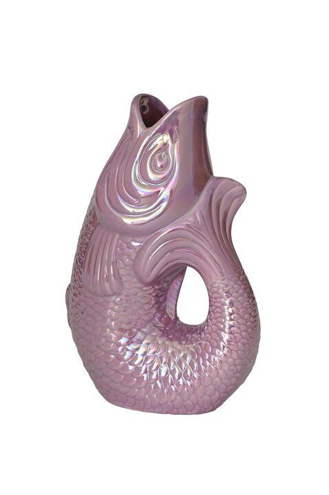 Fisch Vase/ Karaffe rainbow violett (1,2L)