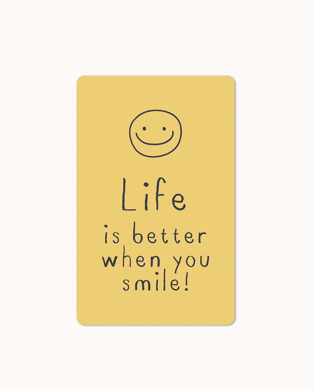 Lunacard Postkarte "Smiley"