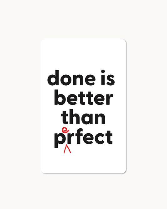 Lunacard Postkarte "better than perfect"