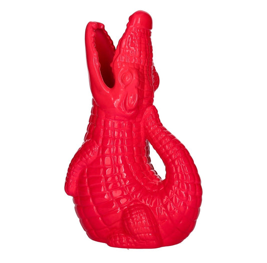 Croco Vase S Neon Pink