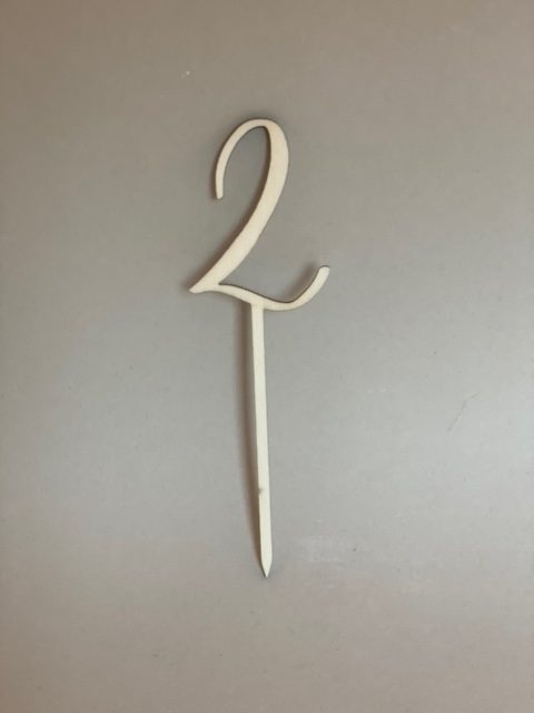 Cake Topper "Zahlen 0-9"