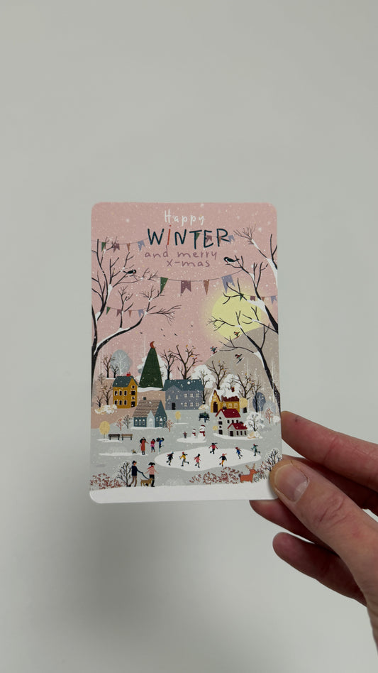 Lunacard Postkarte "Winterwonderland"