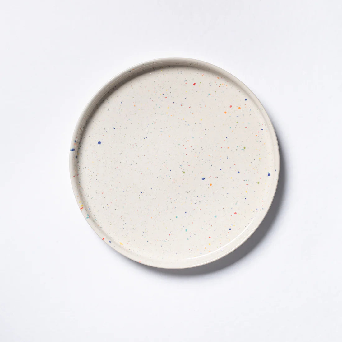 Nieuwe Party ronde schaal 28 cm Wit