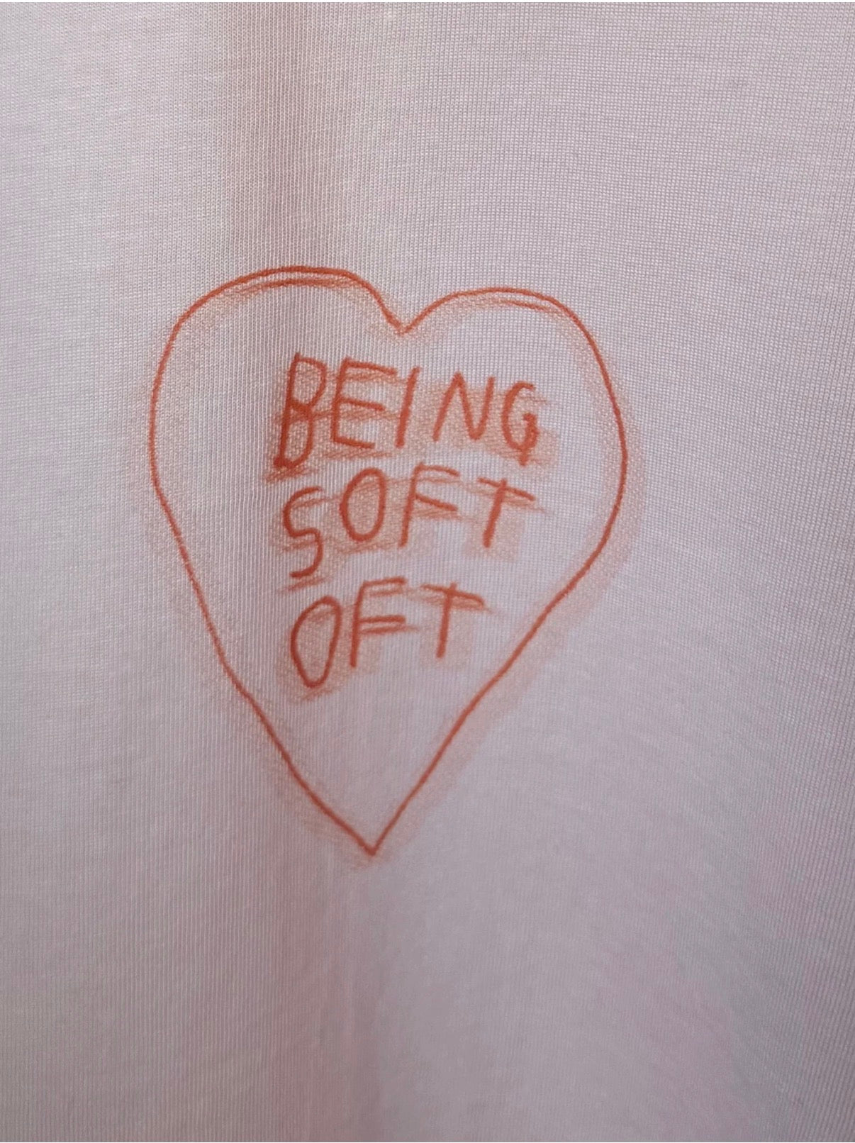ELISA KLINKENBERG X BWG BEING SOFT OFT T-Shirt rosa