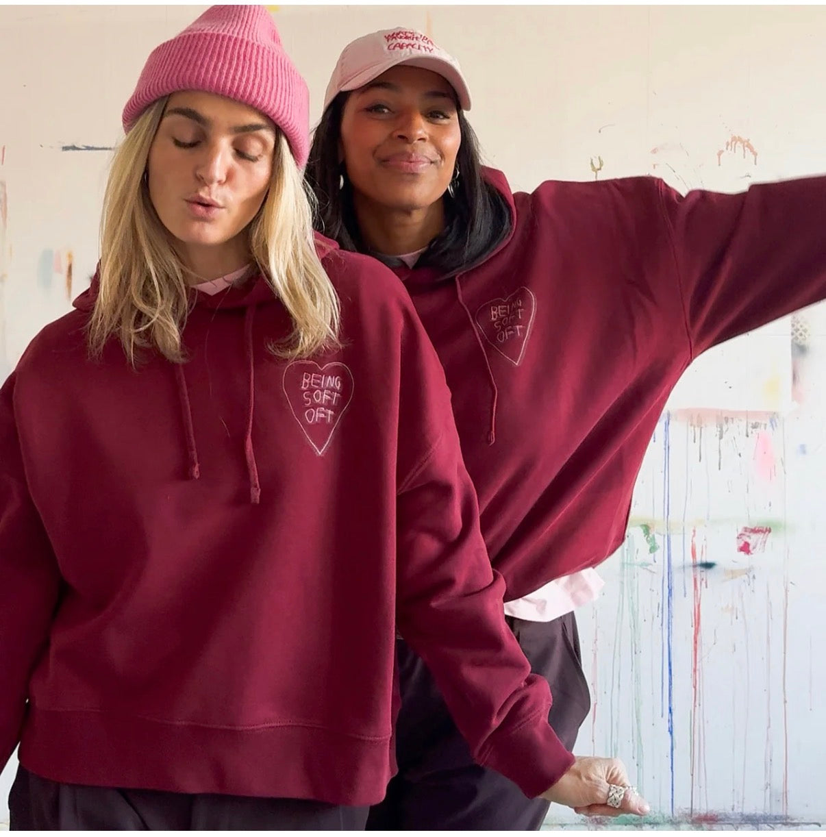 ELISA KLINKENBERG X BWG BEING SOFT OFT Hoodie