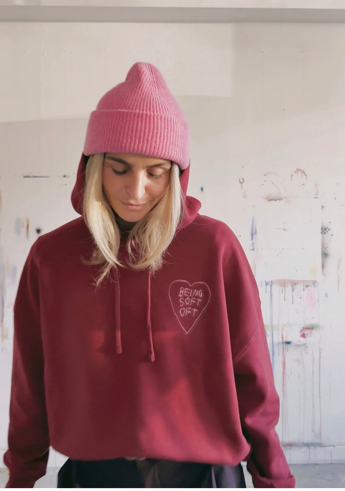 ELISA KLINKENBERG X BWG BEING SOFT OFT Hoodie