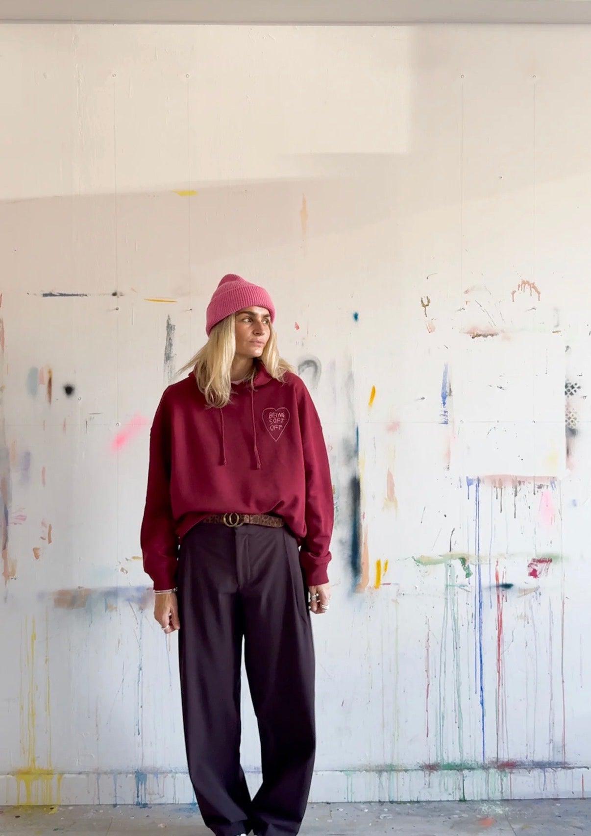 ELISA KLINKENBERG X BWG BEING SOFT OFT Hoodie