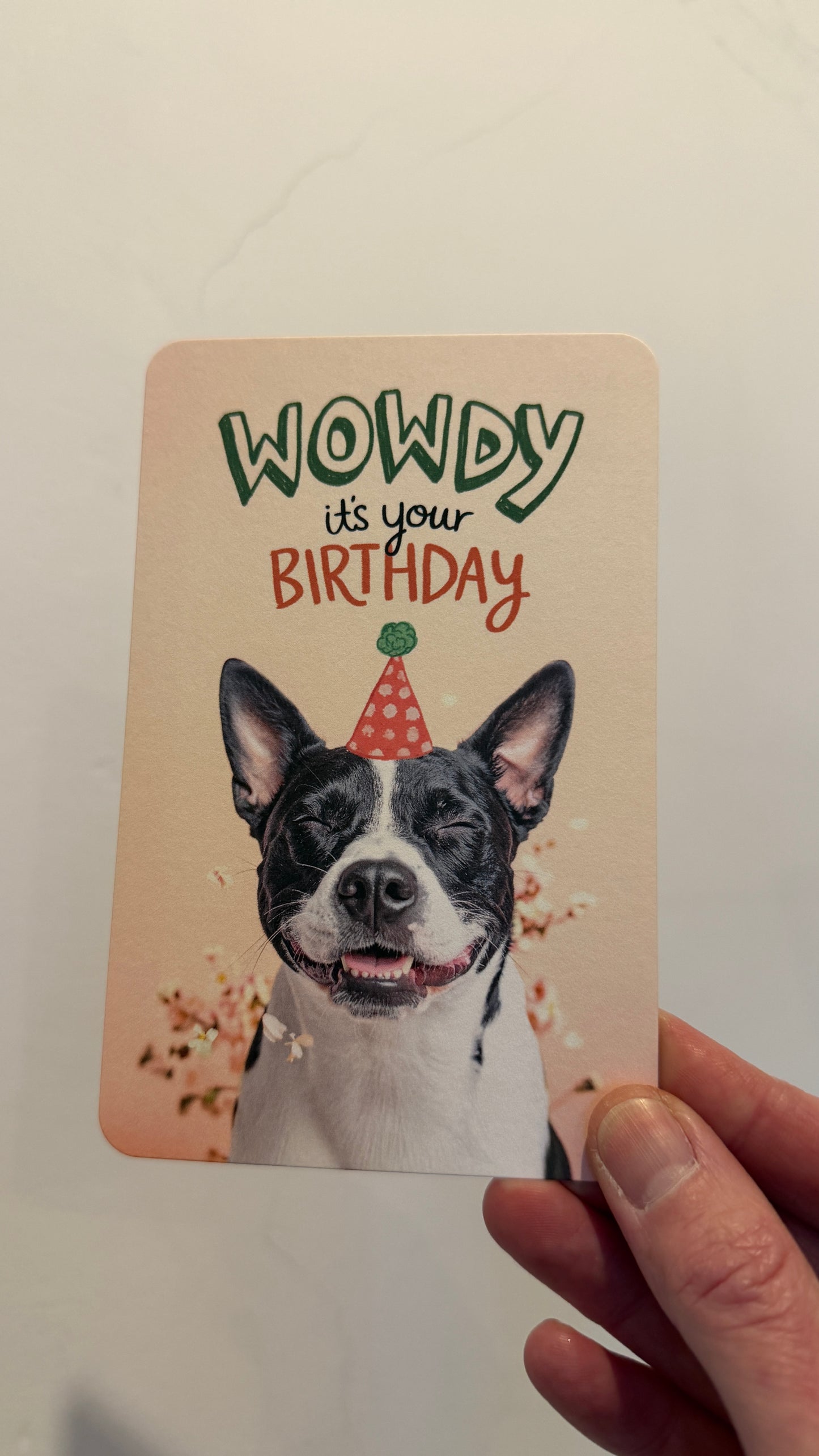 Kind Mind Card "Wowdy it's your Birthday"