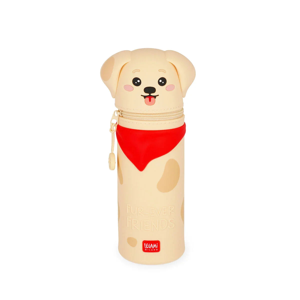 2-in-1 Kawaii Federmäppchen "Golden" mit Hunde-Motiv von Legami (limitiert)