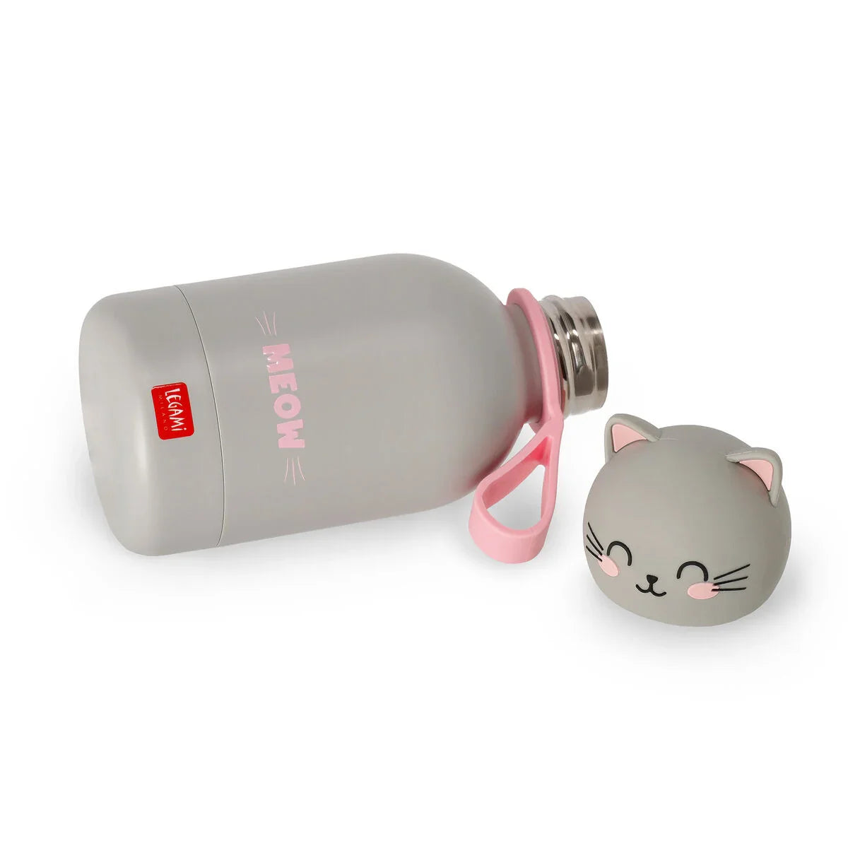 Thermosflasche für Kinder "Kitty" mit Katzen-Motiv von Legami