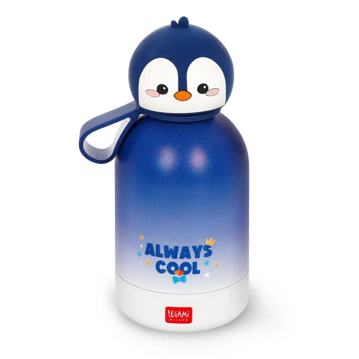 Thermosflasche für Kinder "Penguin" mit Pinguin-Motiv von Legami