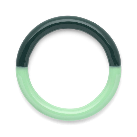LULU Copenhagen Double Color Ring – North Sea Green / Seasalt Green