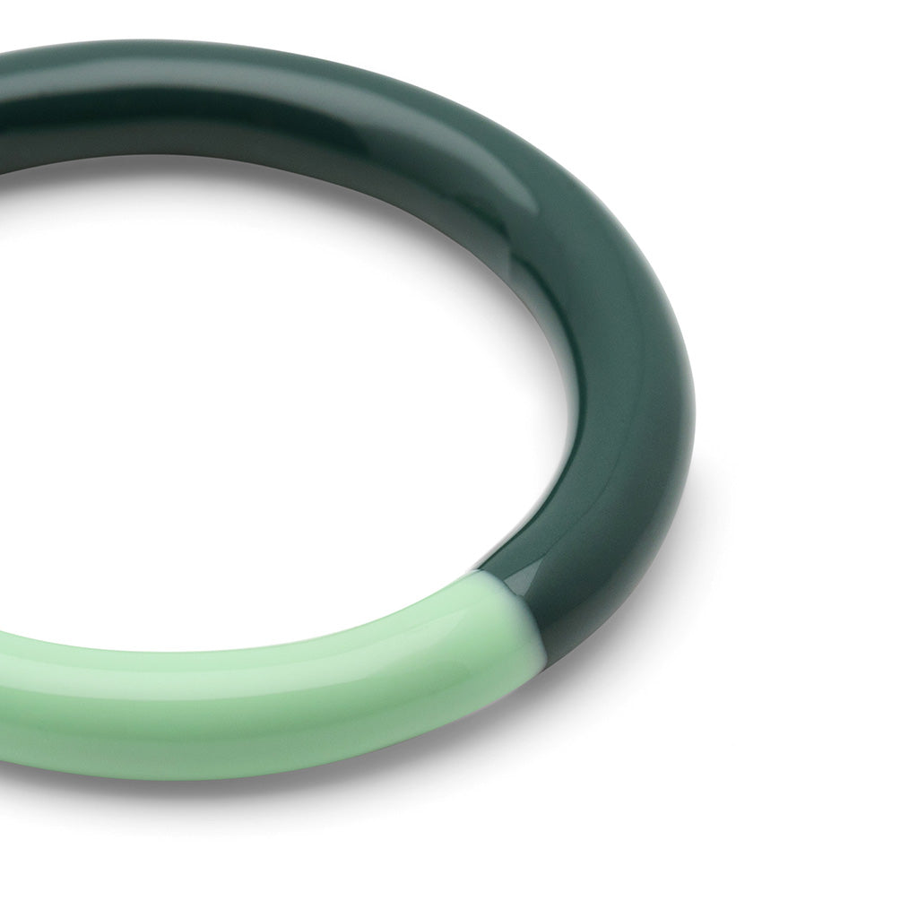 LULU Copenhagen Double Color Ring – North Sea Green / Seasalt Green