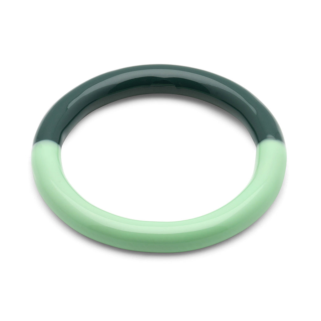 LULU Copenhagen Double Color Ring – North Sea Green / Seasalt Green