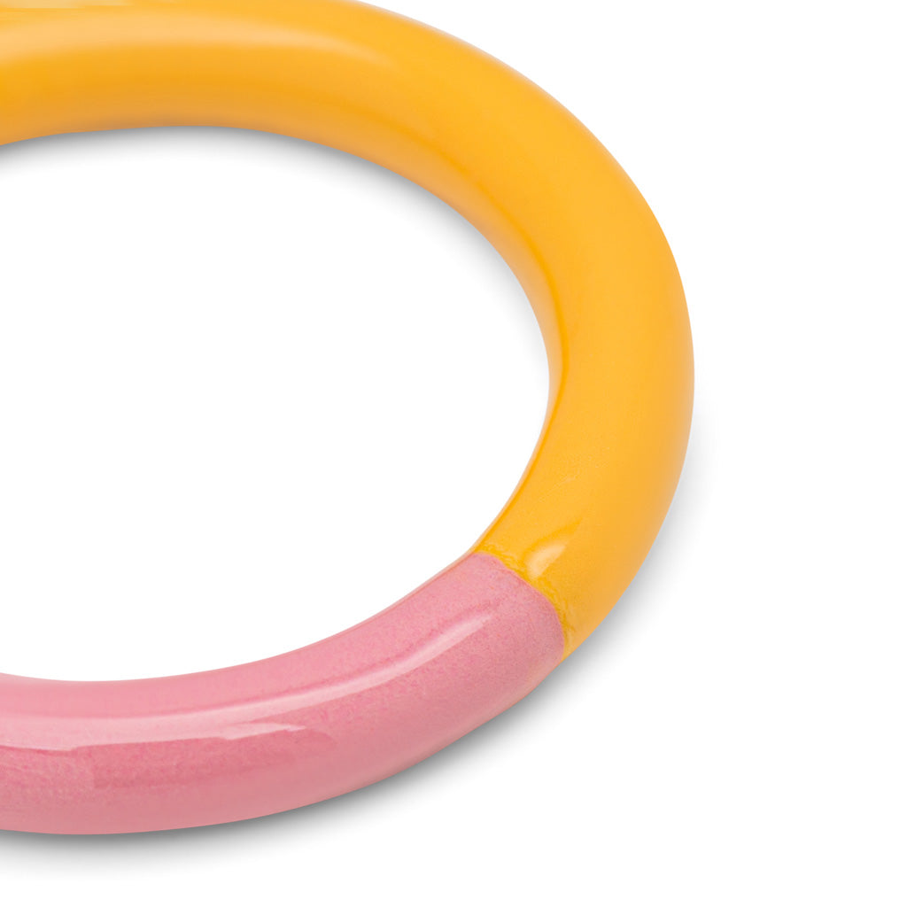 LULU Copenhagen Double Color Ring – Rose - Sunflower