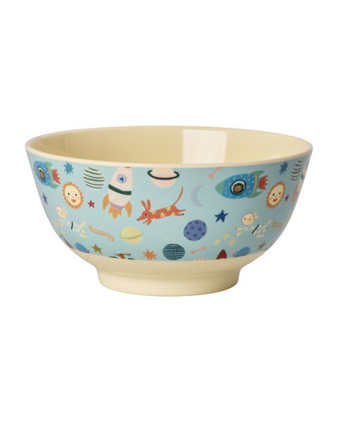 Rice Bowl "Dogs in Space Print" medium (700ml)