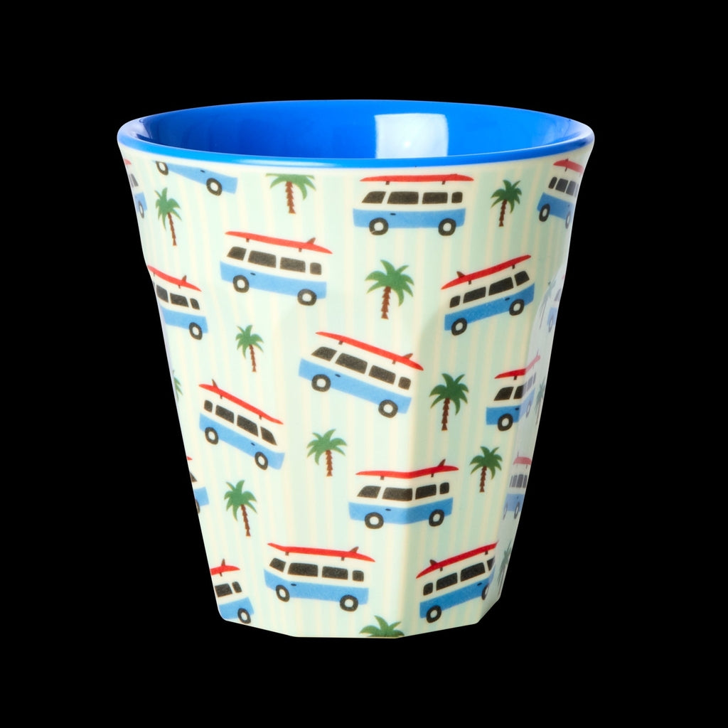 Rice Becher medium -Surfer Van (blau)-