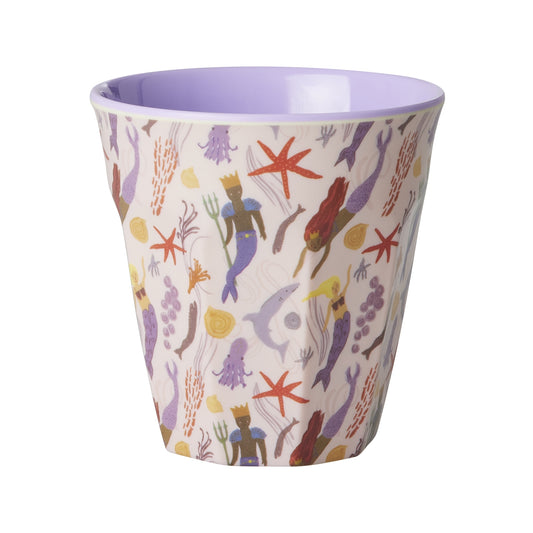 Rice Becher medium -lavendel- Mermaid Print