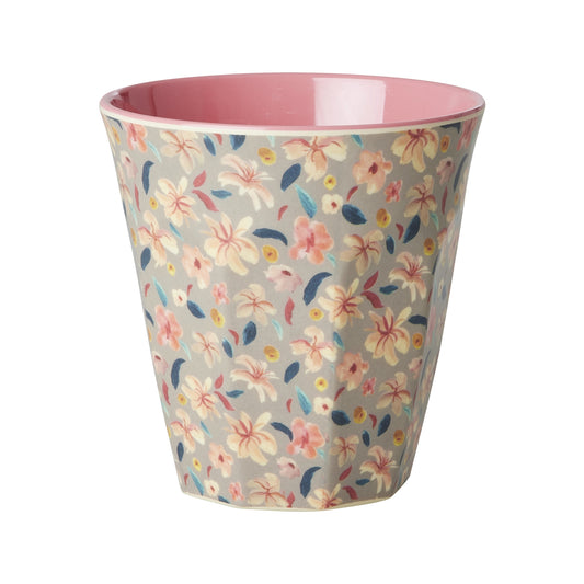 Rice Becher medium -Small Sandy Flower Print