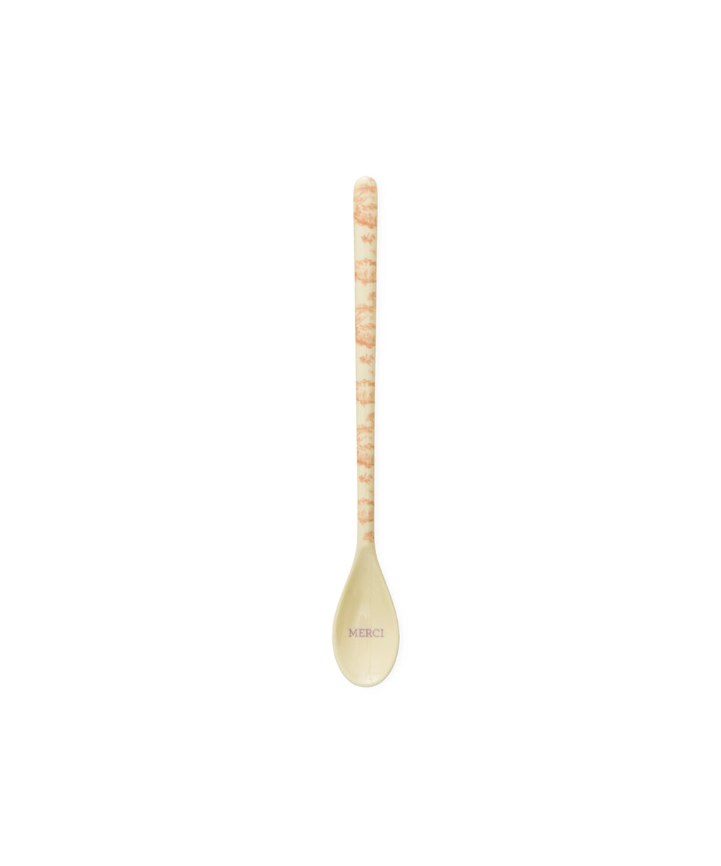 Lattelepel - Crème - Toile de rice Print