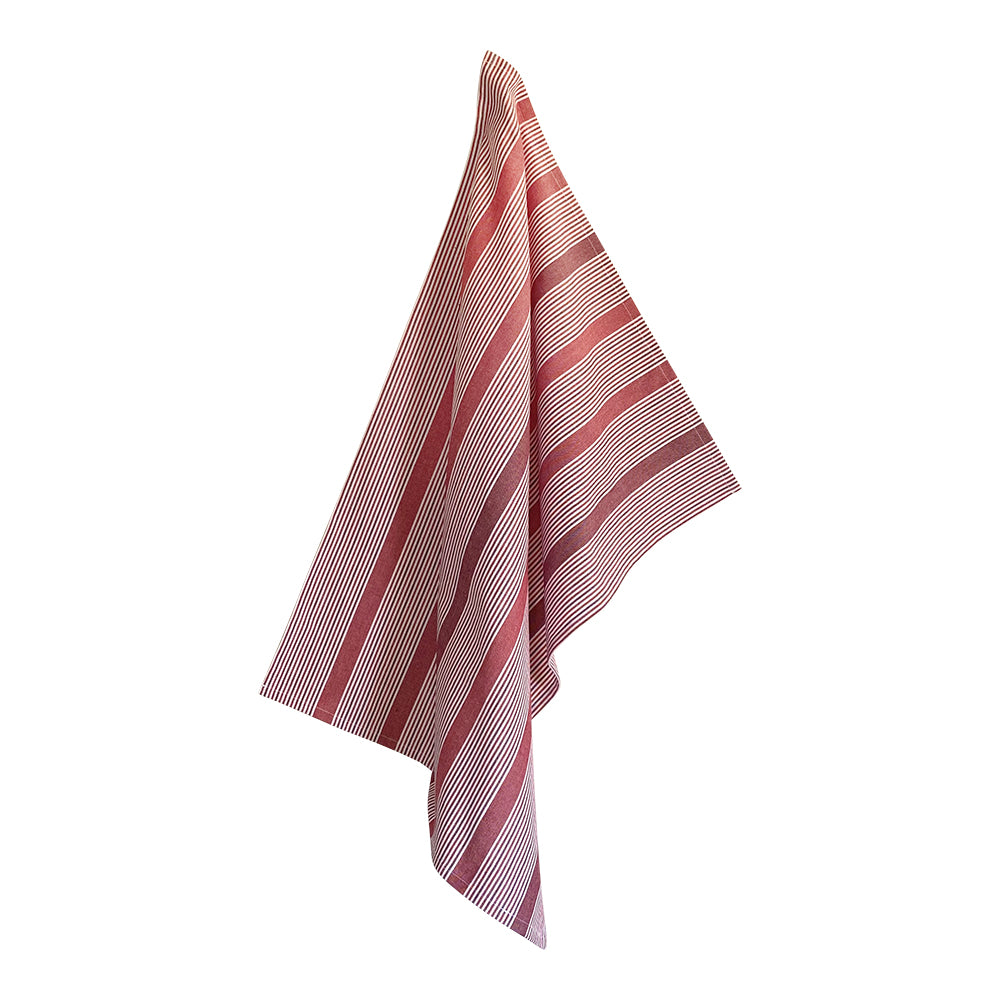 Woven Tea Towel Nordic Berry Organic
