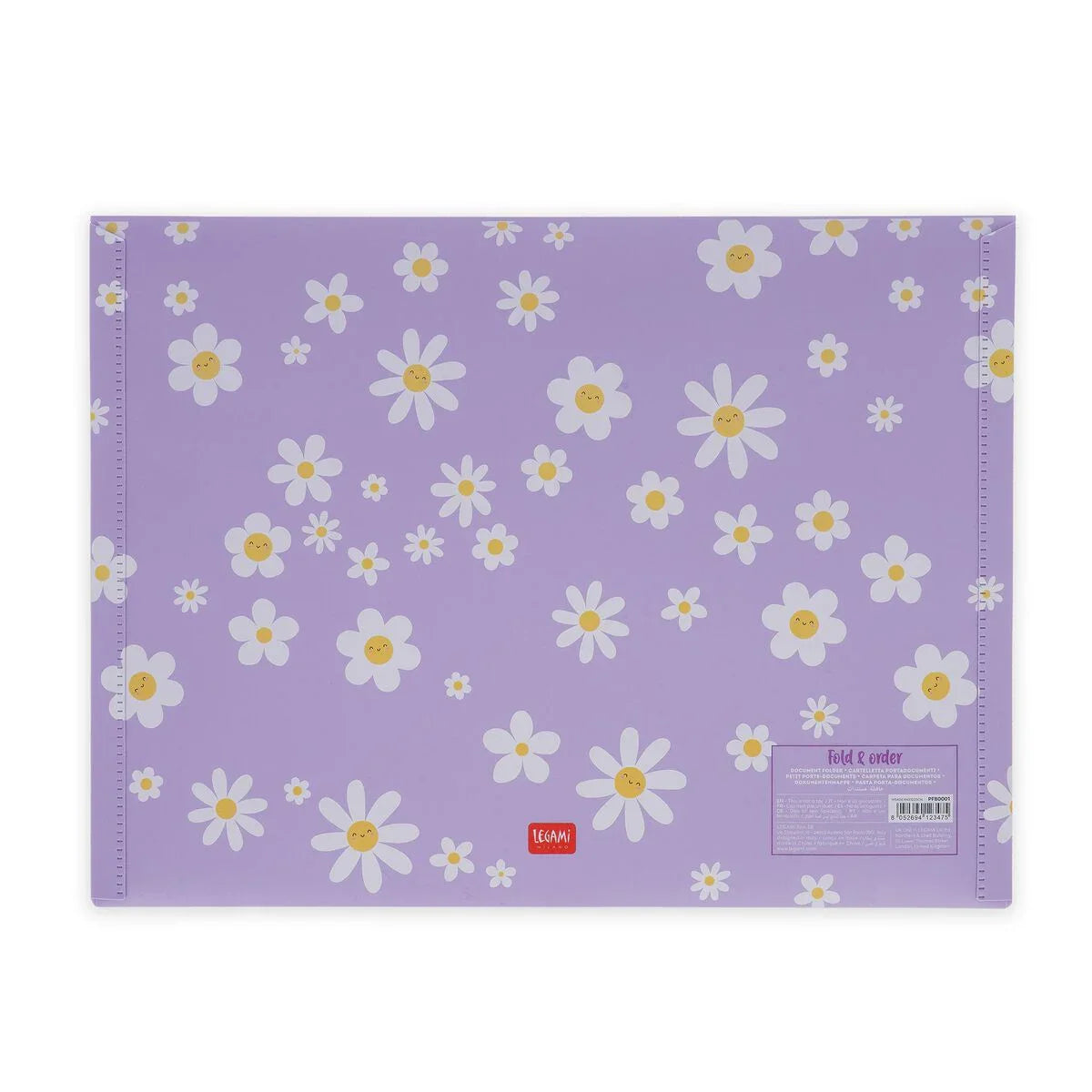 Dokumentenmappe "Daisy" mit Gänseblümchen-Motiv von Legami (DIN A4)