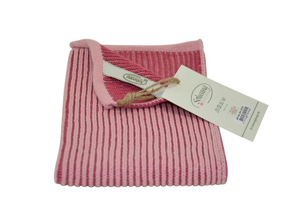 Solwang BIO RibRib Handtuch – Rosa Farben