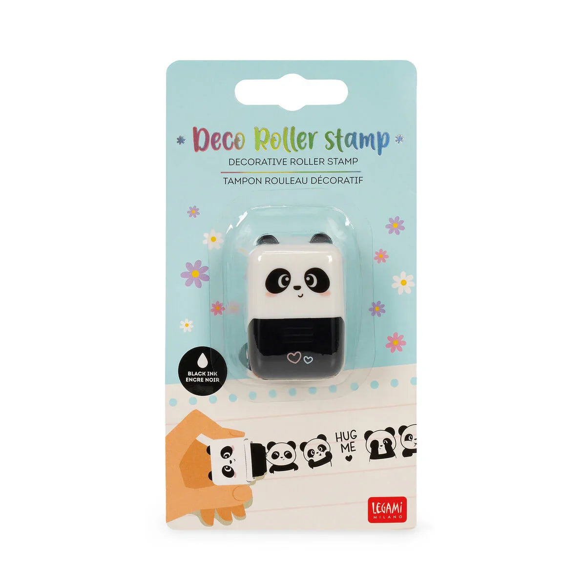 Panda Deko-Rollstempel "Deco Roller Stamp" von Legami