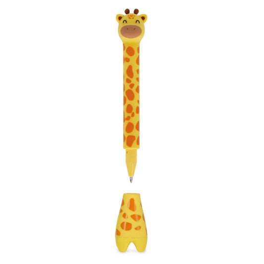 Giraffen Kugelschreiber "Stand-Ink Ovation"mit Standfuß von Legami