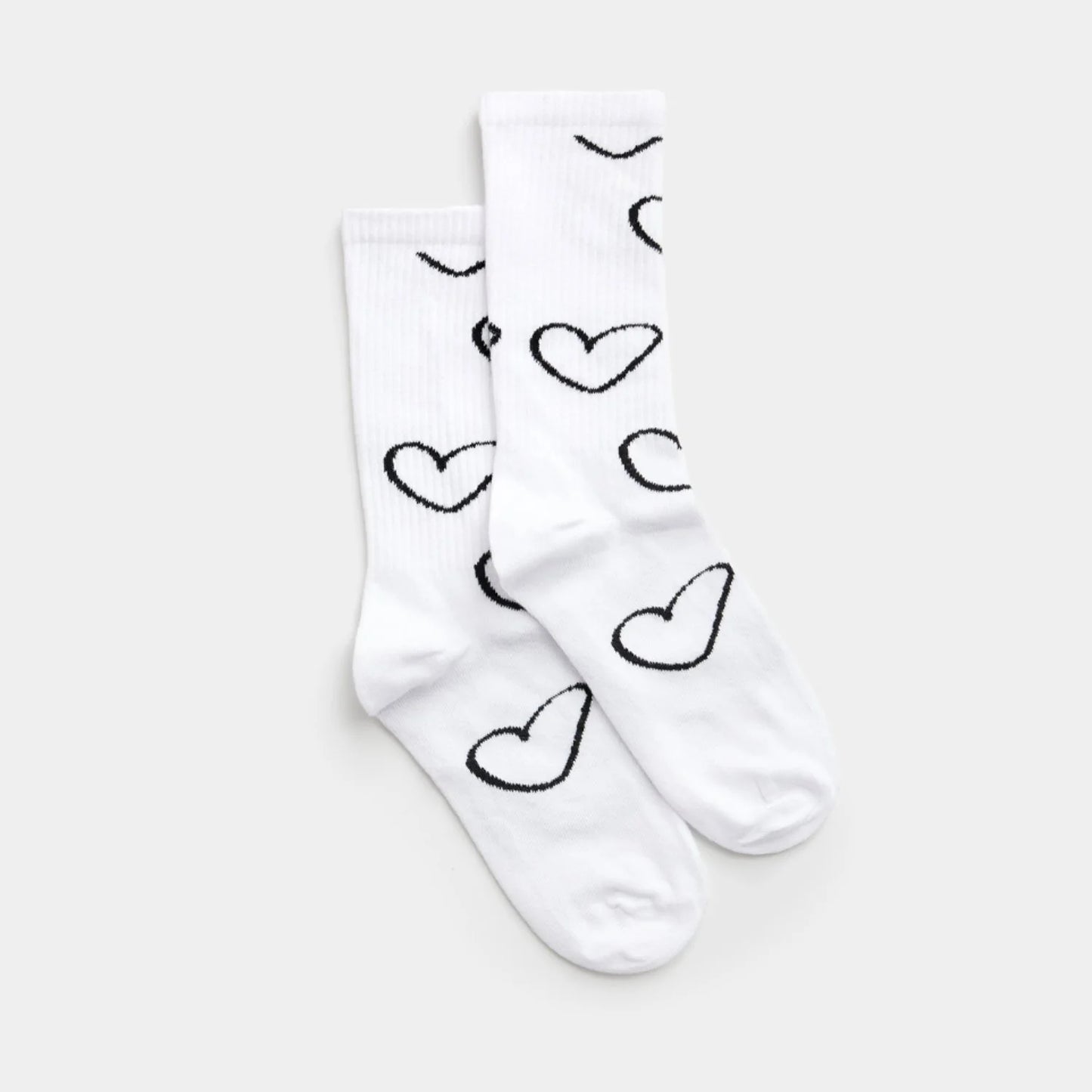 Tennissocken Doodle Heart