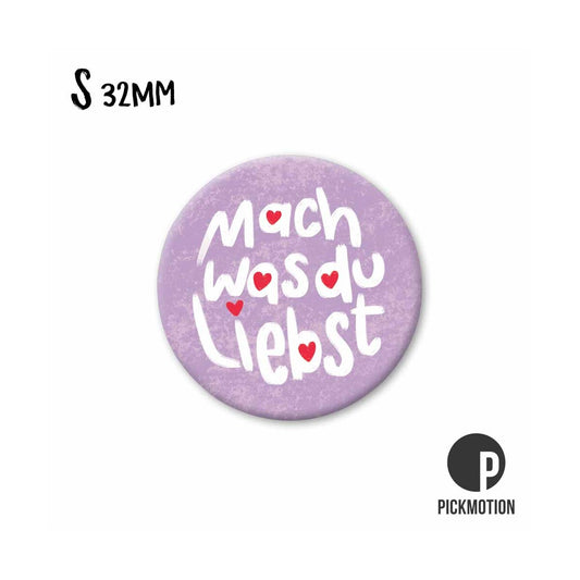 Magneet rond 32 mm "Doe wat je graag doet"
