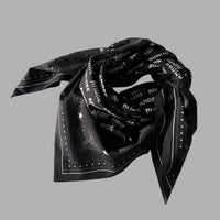 LENIKA X BWG AMORE Paisley sjaal zwart