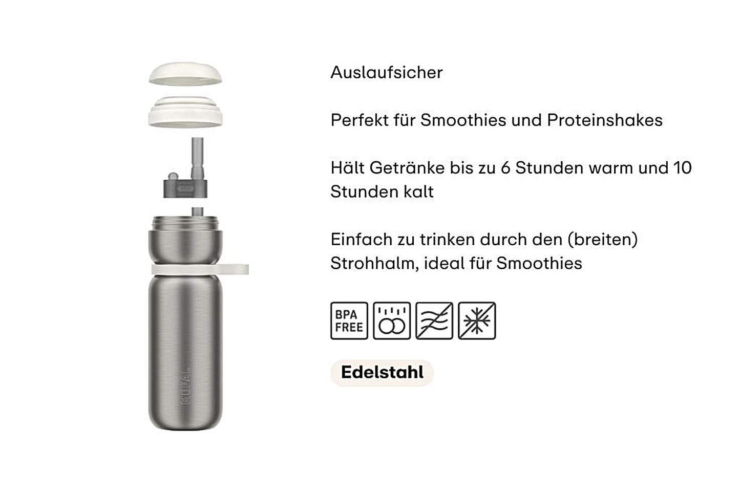 Mepal Sportflasche Twist 600 ml