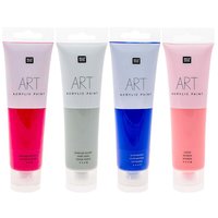 Rico Design ART Künstler Acrylfarbe 100ml Neonfarben